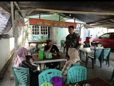 Babinsa koramil 03/Mandau Melaksanakan Sosialisasi