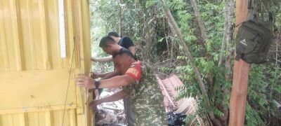Babinsa Koramil 05/Daik Sambangi Warga yang Bangun Usaha Kuliner di Daik