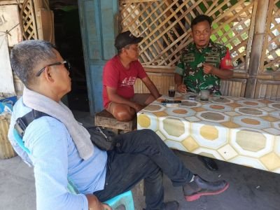 Babinsa Koramil 05/Peranap Rutin Laksanakan Komsos Bersama Warga Binaan