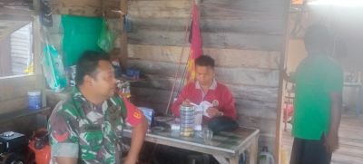Babinsa Koramil 06/Senayang Ajak Warga Desa Benan Perkuat Kamtibmas dan Semangat