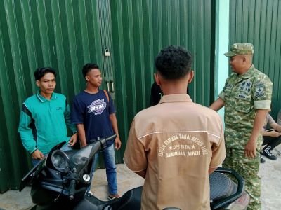 Babinsa Minas Dorong Warga Lubuk Umbut Peduli Kebersihan dan Kesehatan