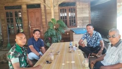 Babinsa Sebele Gandeng Perangkat Desa Cegah Karhutla Sejak Dini