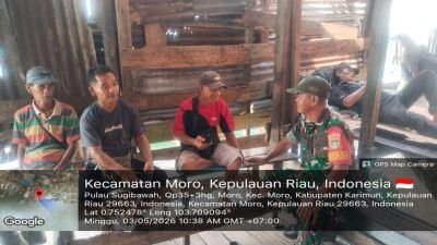 Babinsa Sugie Tegas, Ingatkan Tekong Utamakan Keselamatan Penumpang