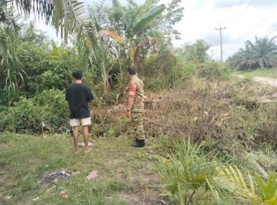 Babinsa Sungai Sibam Bersama MPA Gencarkan Patroli, Pastikan Wilayah Tetap Aman dari Karhutla