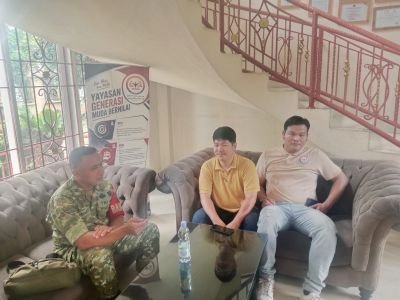 Babinsa Tangkerang Timur Sambangi Rehabilitasi GEMUNI, Ajak Tingkatkan Keamanan dan Kebersihan Lingk