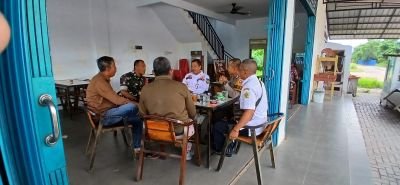 Babinsa Tebing Perkuat Sinergi Bersama Camat dan Bhabinkamtibmas