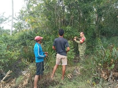 Cegah Karhutla, Babinsa dan MPA Intensifkan Patroli di Desa Insit