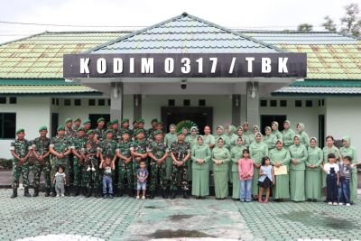 Dandim 0317/TBK Lepas Tujuh Bintara dalam Korps Raport Pindah Satuan
