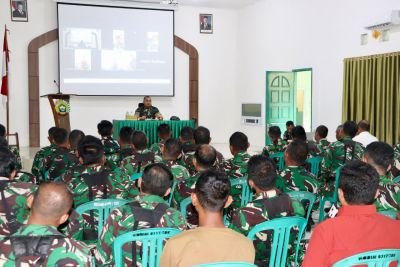 DANDIM 0317/TBK TEKANKAN JAUHI NARKOBA HINDARI PELANGGARAN