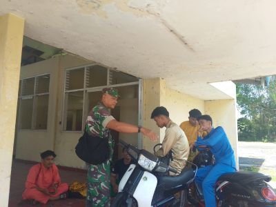Generasi Muda Harapan Bangsa, Babinsa Ajak Pelajar Jauhi Narkoba