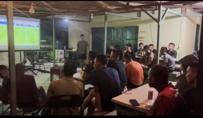 Hangatkan Silaturahmi, Gardapati Gelar Nobar Bersama Masyarakat Spempang