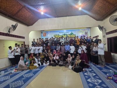 Kasdim 0317/TBK Hadiri Maulid Nabi, Kekompakan Warga Minangkabau Menguat