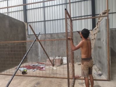 KDKMP Desa Setiang Lanjutkan Pengerjaan Kerangkeng, Pembangunan Terus Berjalan