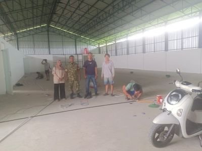 Kodim 0301/Pekanbaru Kawal Pembangunan KDKMP Palas, Progres Capai 81,48 Persen