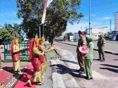 KOMANDAN KODIM 0303/BENGKALIS LAKSANAKAN KUNKER KE KORAMIL 03/MANDAU