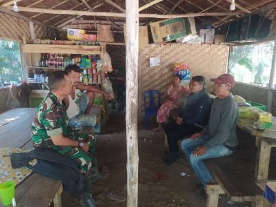 Komsos Babinsa Ramil 07/KH Jadi Jembatan Solusi bagi Warga Giri Sako