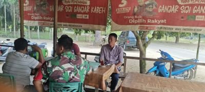 Komsos Babinsa di Koto Kari, TNI Dorong Komunikasi dengan Warga