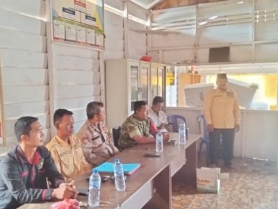Koptu Heri S Hadiri Rapat Pleno Penetapan Hasil Pilpeng Kepenghuluan Darusalam