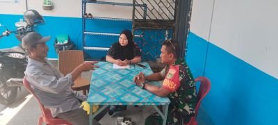 Babinsa Pamak Koptu Suhermansyah Redam Konflik Tetangga