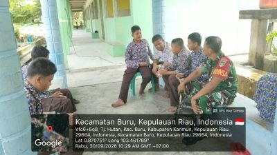 Koptu Yudi Yanto Dorong Pelajar SMP 02 Buru Serius Mengejar Cita-Cita