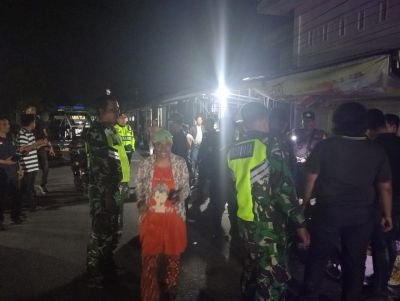 Malam di Bagansiapiapi Kian Teduh, Sinergi TNI-Polri Pastikan 