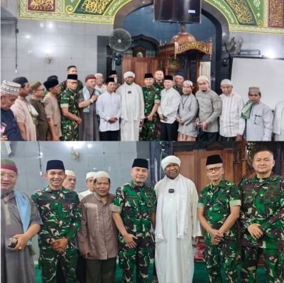 Momentum Maulid Nabi, Tim Penyuluh Karhutla Mabes TNI Perkuat Silaturahmi dan Edukasi di Kuansing