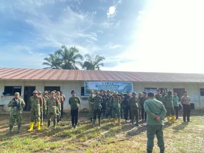 OPERASI PENERTIBAN KAWASAN HUTAN DI TASIK SERAI BERJALAN AMAN DAN TERKENDALI