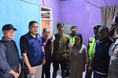 Patroli Gabungan Kodim Rohil dan Polres Amankan Empat Terduga Kasus Sabu