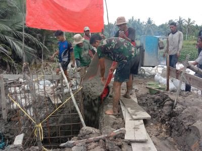 Pengerjaan Jembatan Garuda