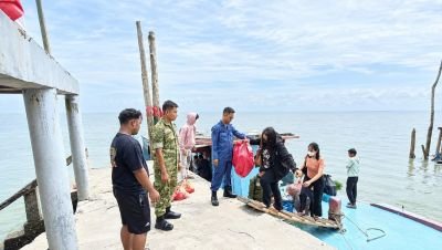 Perkuat Keamanan Pelabuhan Pulau Halang, KPLP dan TNI Bersinergi Jaga Keselamatan Pelayaran