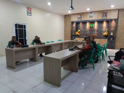 Personil Kodim 0317/TBK Ikuti Bimtek Pertanian Secara Daring