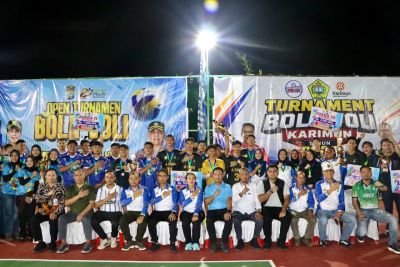 Polres Karimun Juara Kapolres Cup 2026, Dandim Hadiri Penutupan Meriah