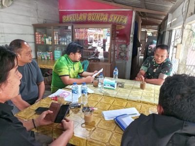 Rembug Warga di Warung Kopi, Sertu Arianto Bahas Kamtibmas Desa Ringin