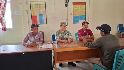 Serma Abdul Hasyim Gelar Komsos Bersama Aparat Desa Suka Maju,Perkuat Sinergi Wujud Desa Aman & Maju