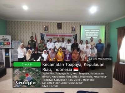 Serma M.E Sibarani Hadiri Musyawarah Desa Penetapan APBDes Perubahan TA 2026 Toapaya Selatan