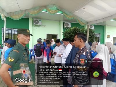 Sertu Ronal Hengki Saputra Hadiri Peresmian Ma'had Al-Azhary Pondok Pesantren Idris Bintan