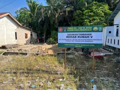 Sinergitas: Perbaiki Hunian Warga, Satgas TMMD ke-128 Maksimalkan Pembangunan RTLH