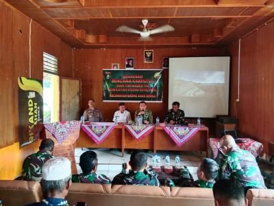 SOSIALISASI  BENCANA  KARHUTLA  DARI  TIM  MABES  TNI  DI WILAYAH KORAMIL  05/GAS