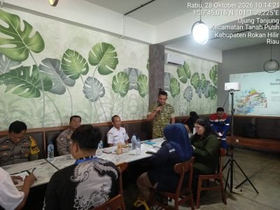 Sosialisasi Dan pengadaan Tanah Sekala Kecil PT.Pertamina Hulu Rokan di cafe bit