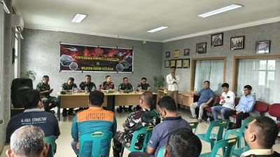 Tim Penyuluhan Karhutla Mabes TNI Tinjau Sarpras dan Berikan Penyuluhan di PT MUL