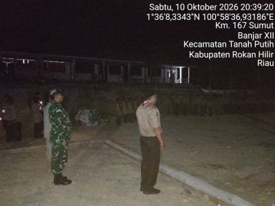 Api Unggun Meriahkan Perkemahan Pramuka Sekolah Rakyat 11 di Rohil