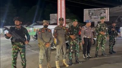 Yonif TP 850/SC Gelar Patroli Sambut Iduladha