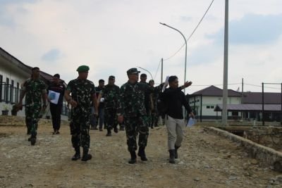 Yonif TP 850/SC Terima Kunjungan Kerja Tim Wasbang Kemhan